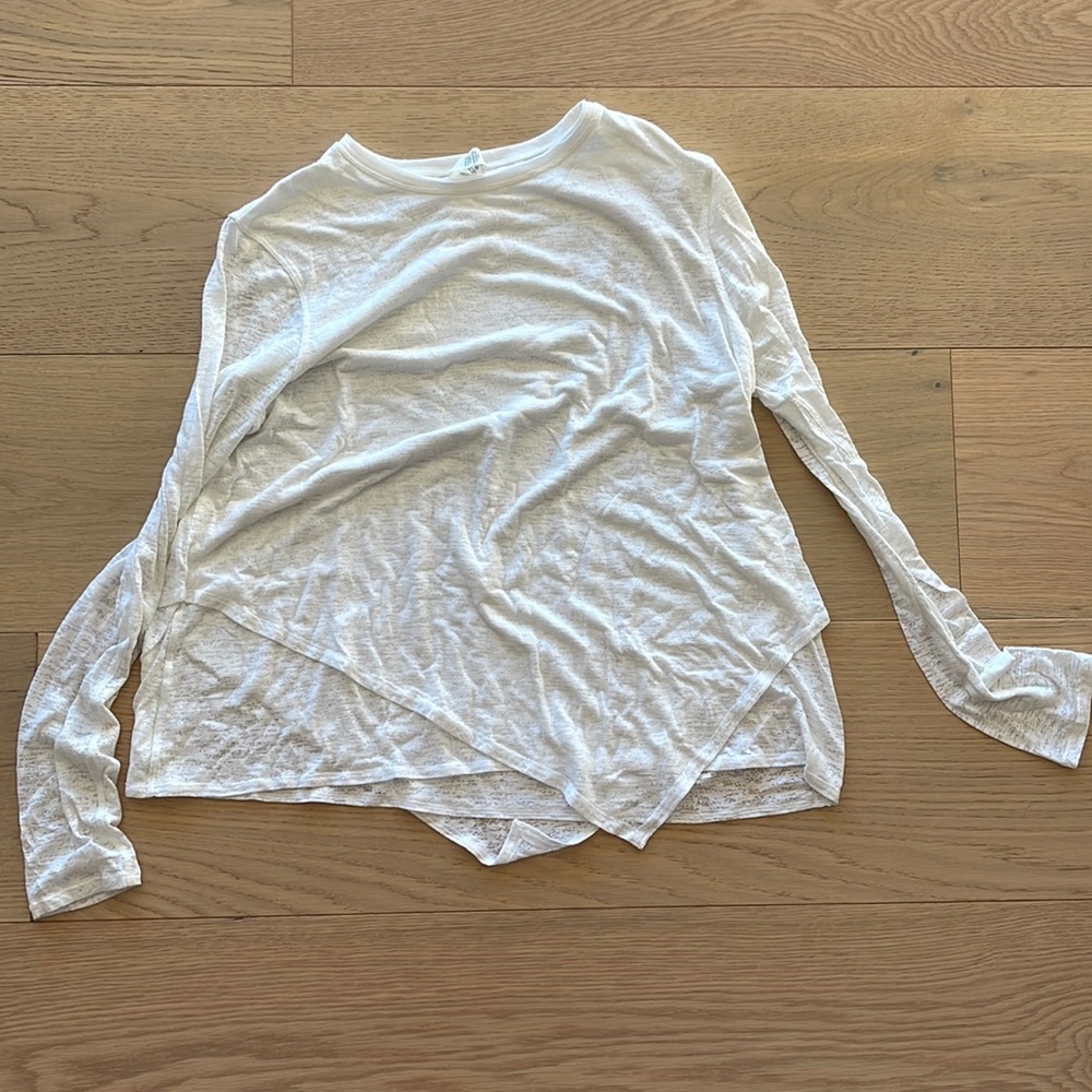 Lululemon white long sleeve